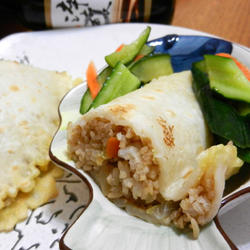 嫩饼皮菜饭团的做法[图]