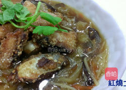 红烧土魠鱼羹的做法图解3