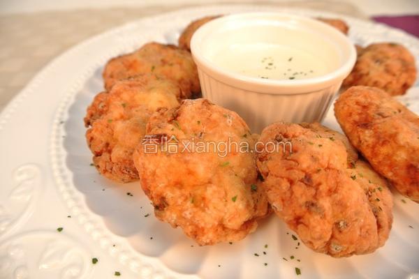 香酥蟹肉饼