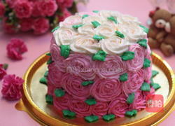 芒果班兰忌廉蛋糕的做法图解14