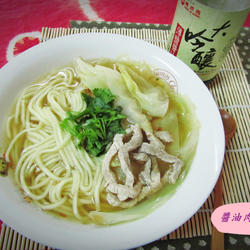 酱油肉丝面的做法[图]
