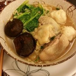 葱烧鸡面的做法[图]