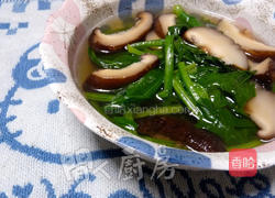 菠菜冬菇汤的做法图解6