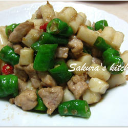 年糕滚肉粒的做法[图]