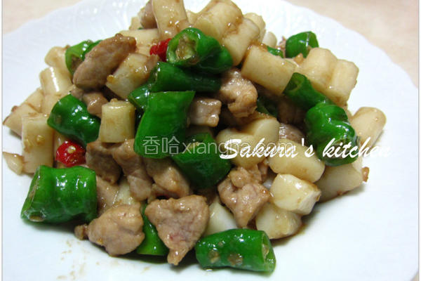 年糕滚肉粒