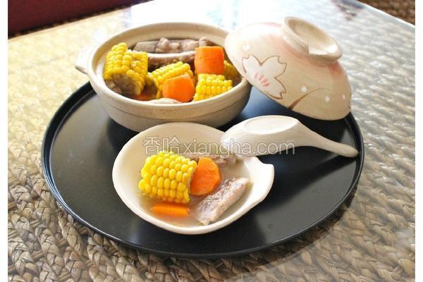 玉米萝卜猪骨汤