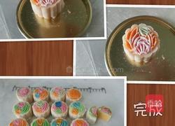 七彩冰皮月饼的做法图解8