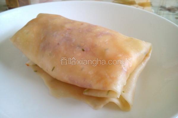 之起司坚果酱蛋饼