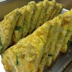 葱香豆芽菜烘蛋的做法[图]