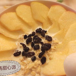 果香鲜奶燕麦粥的做法[图]