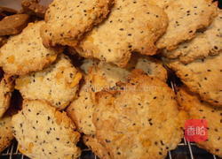 芝麻麦片硬饼干的做法图解12