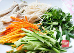 海苔蕈丝的做法图解1