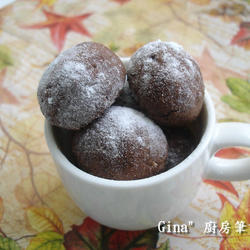 可可杏仁雪球的做法[图]