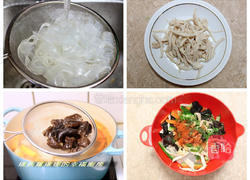 凉拌鸡丝拉皮的做法图解1