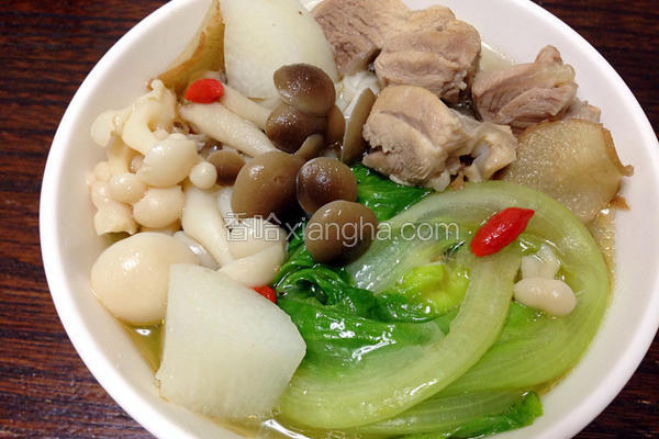 麻油鸡汤