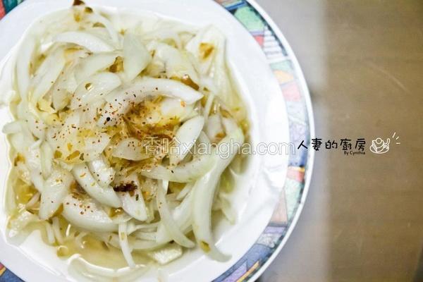 凉拌洋葱