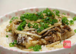 北菇滑鸡蒸饭的做法图解6