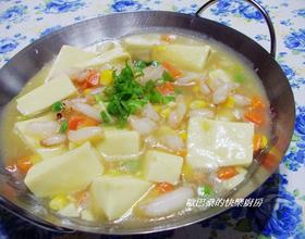 蟹腿豆腐煲[图]