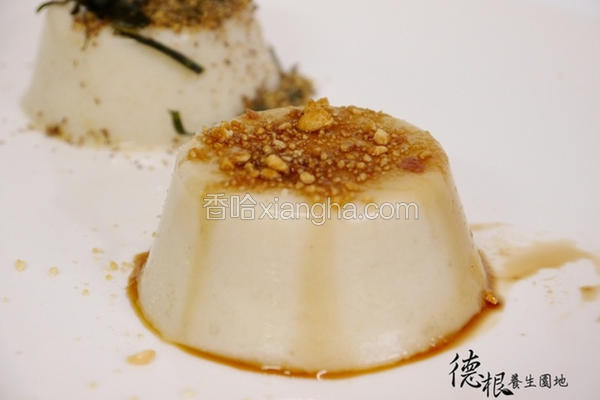 杏仁燕麦豆腐