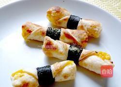 爆浆起司海苔烧的做法图解7