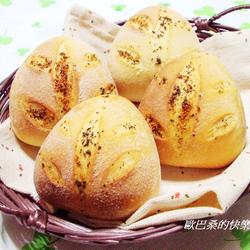 罗勒蒜香三角面包的做法[图]