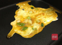 葱花蛋卷的做法图解4