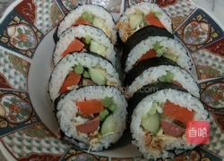 海苔寿司卷的做法图解4