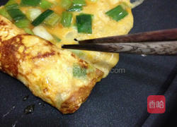 葱花蛋卷的做法图解8