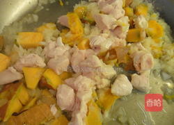 豆浆鸡肉咖哩的做法图解2