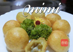 菇菇番薯QQ球的做法图解4