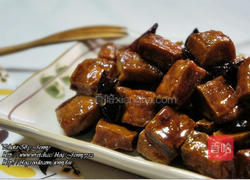 蜜汁豆干的做法图解4