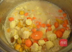 豆浆鸡肉咖哩的做法图解3