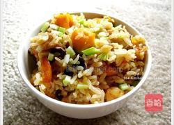 南瓜香香饭的做法图解5