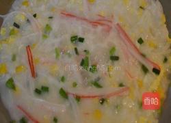 起司蟹肉粥的做法图解4
