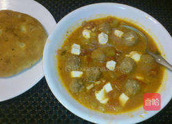 番茄起司牛肉丸汤的做法图解16