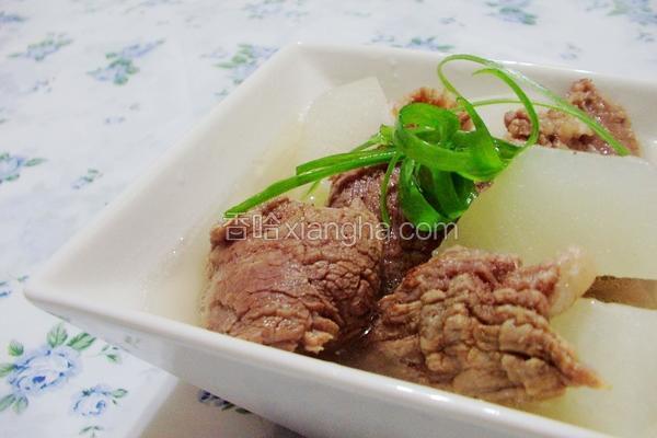 萝卜牛肉汤