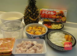 豆浆鸡肉咖哩的做法图解1