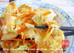 素料理炒馒头的做法图解10