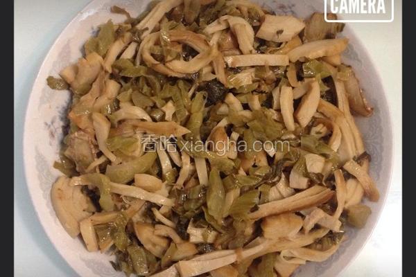 酸菜炒面肠