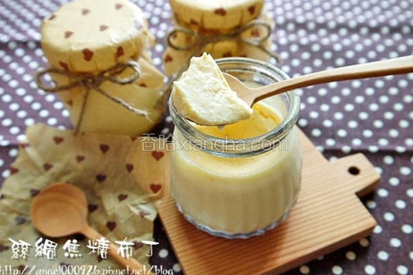 丝绸焦糖布丁