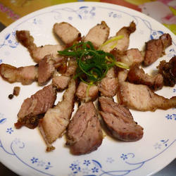 香烤咸猪肉的做法[图]