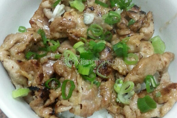 烧肉丼饭