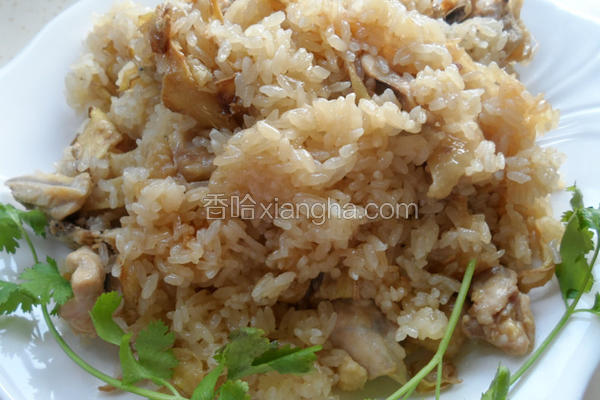 麻油酒鸡饭