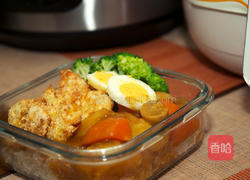 鱼排咖哩便当的做法图解12