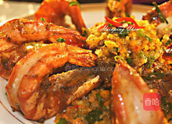 金沙虾的做法图解4