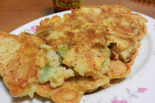 丝瓜煎饼