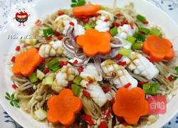 蒜茸粉丝蒸海鲜的做法图解7