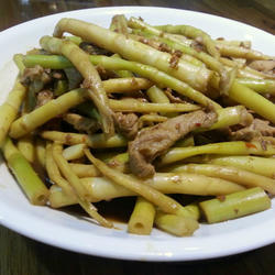 剑笋炒肉丝的做法[图]