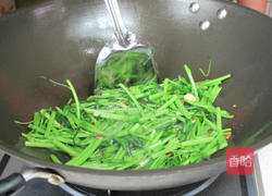 豆瓣空心菜的做法图解7