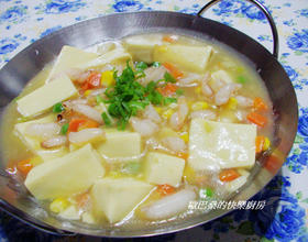 蟹腿豆腐煲[图]